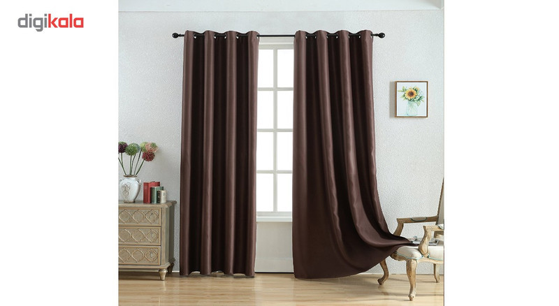 پرده کد st1 سایز 140x280 سانتی متر