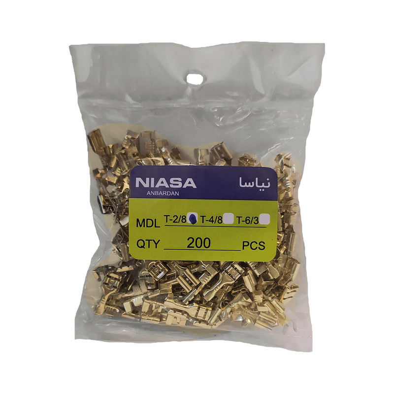 سر سیم خودرو نیاسا مدل T-28 بسته 200 عددی
