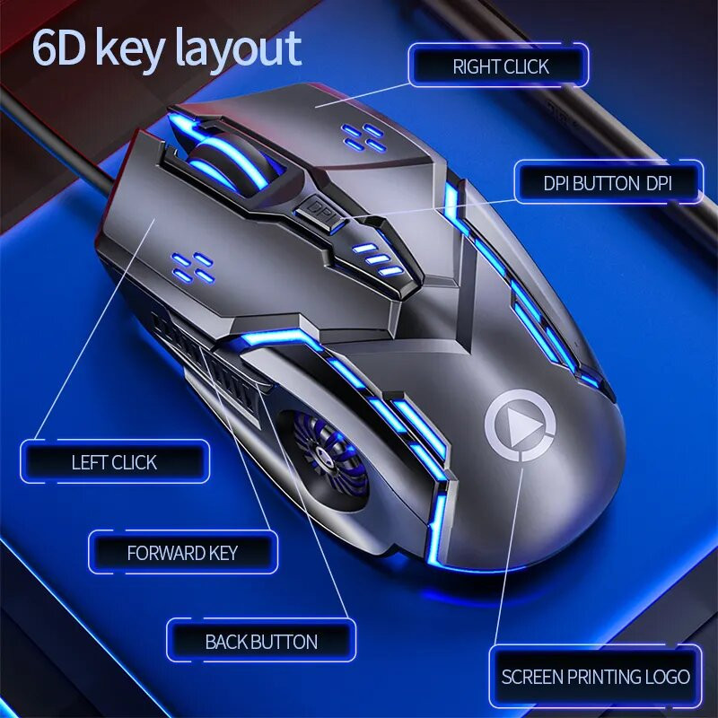 ماوس گیمینگ باسیم مدل G5