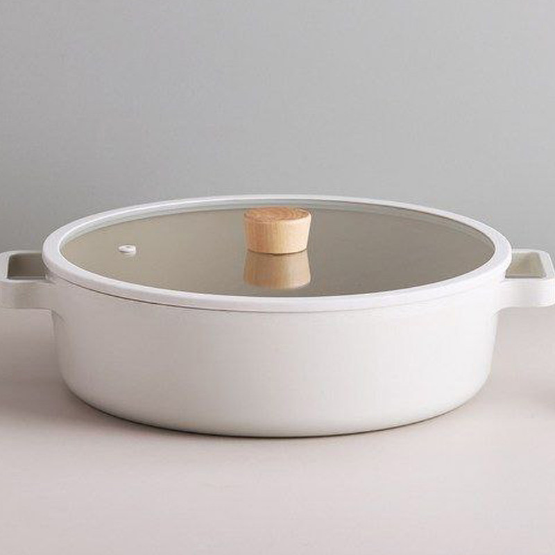 تابه نیوفلیم مدل LOW STOCKPOT سایز 30