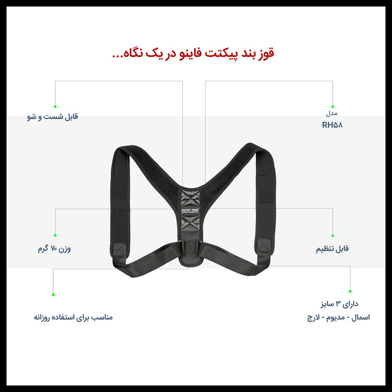 قوز بند پیکتت فاینو مدل RH58