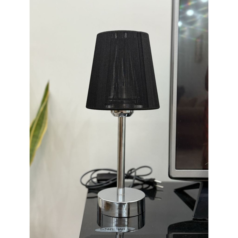 آباژور رومیزی نورهام مدل نخی مکرومه NHM- UNIQUE CRM -MKR15
