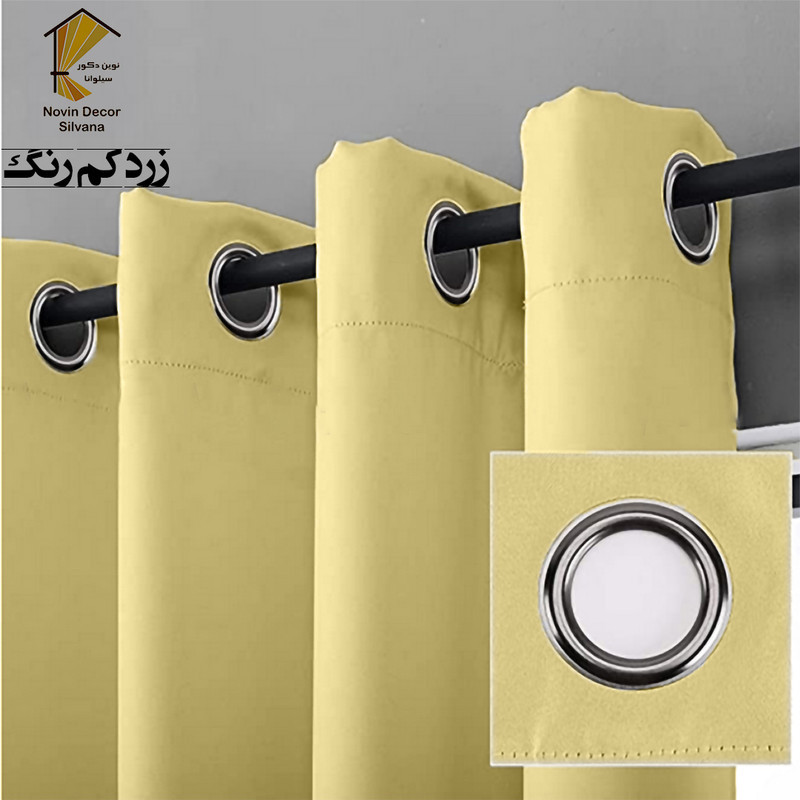 پرده نوین دکور سیلوانا مدل لاکچری 3 سایز 280 × 300 سانتی متر