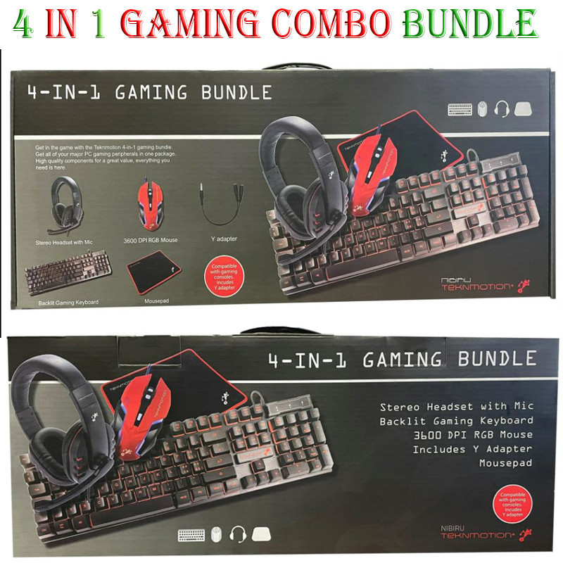 ست گیمینگ تکن موشن مدل NIBIRU 4 IN 1