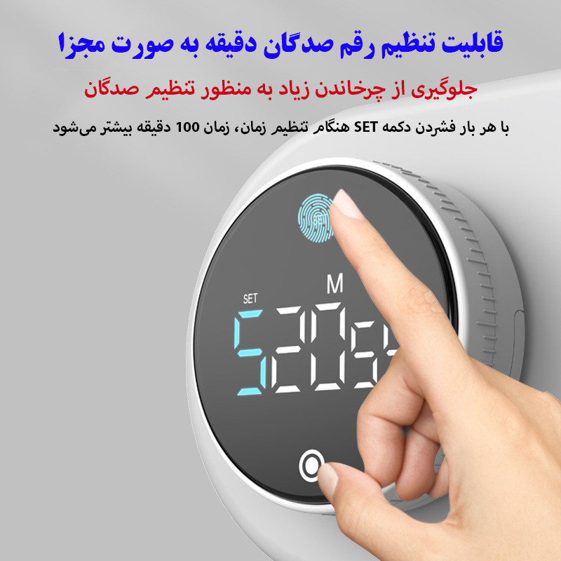 زمان‌سنج مدل شارژی طرح 1000 دقیقه کد TS-34