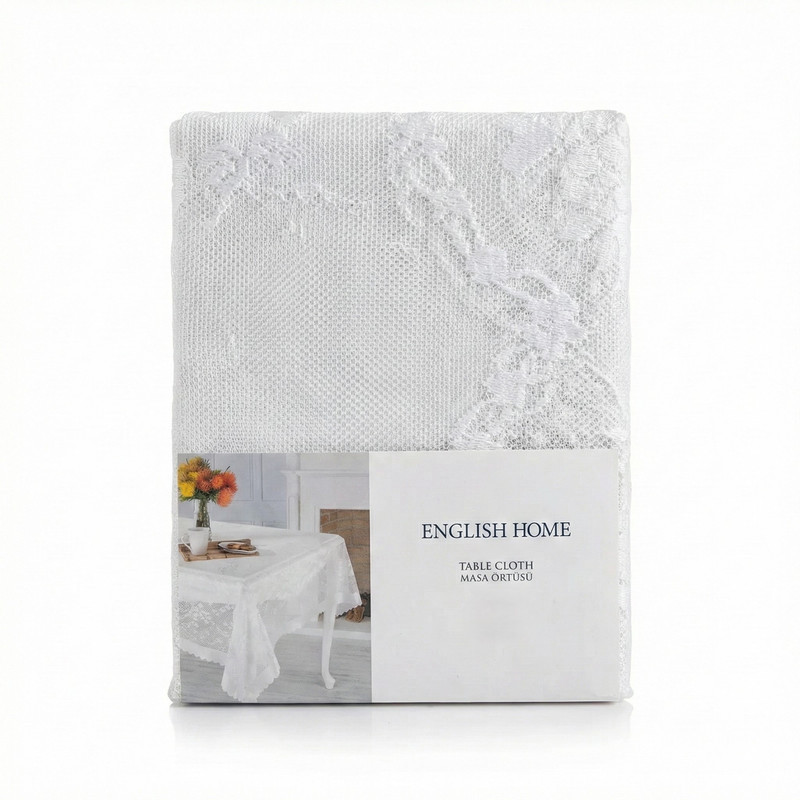 رومیزی انگلیش هوم مدل Lace سایز 220x145 سانتی‌متر