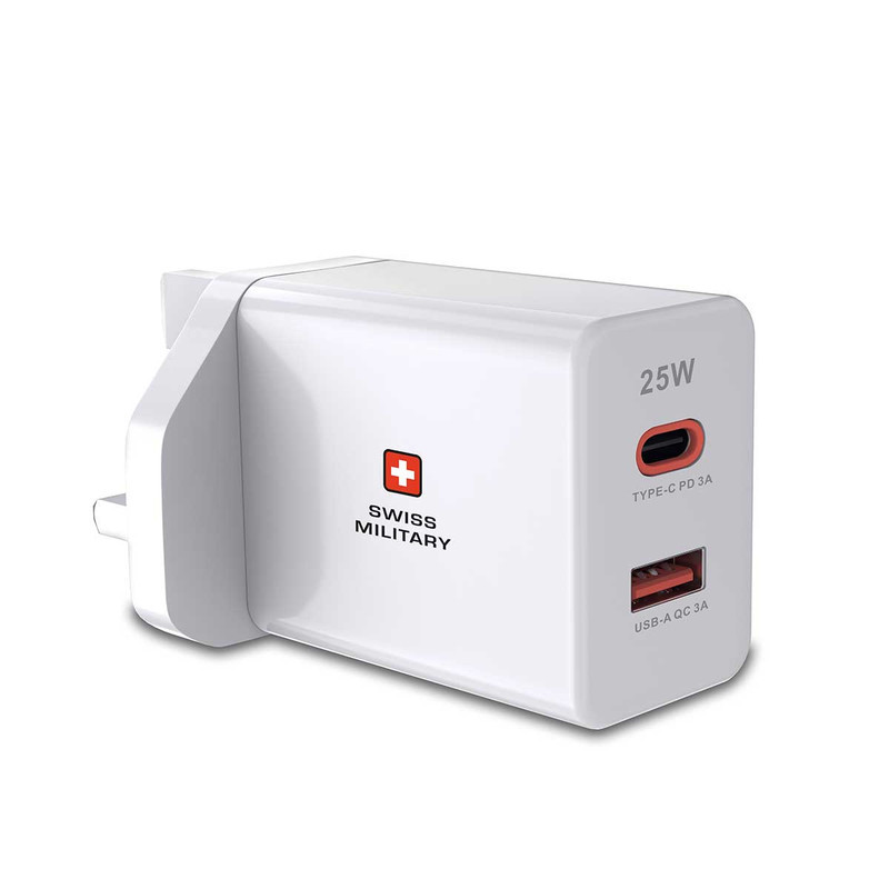 آداپتور شارژر 25 وات سوییس میلیتری مدل Power Station 25W