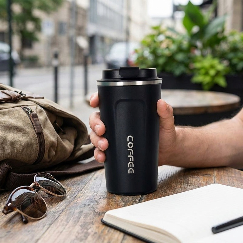 ماگ سفری مدل coffee گنجایش 0.5 لیتر