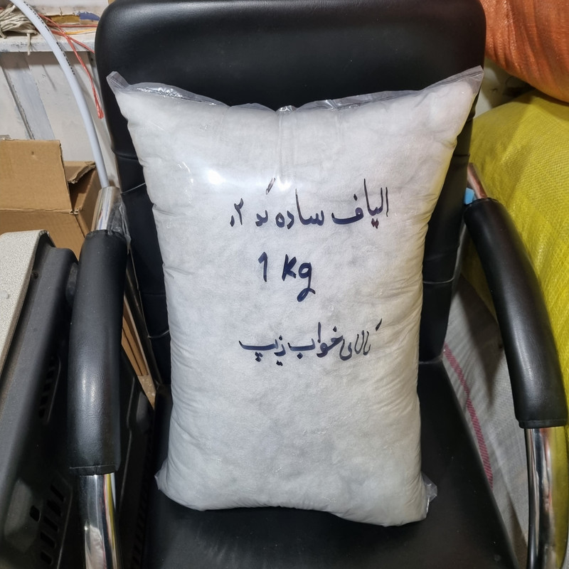 الیاف بالش مدل ساده کد 02
