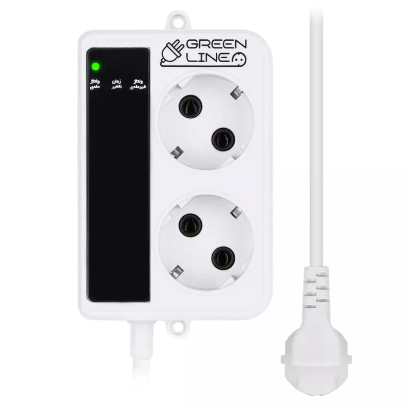 محافظ ولتاژ گرین لاین مدل GLP162-RW-3m