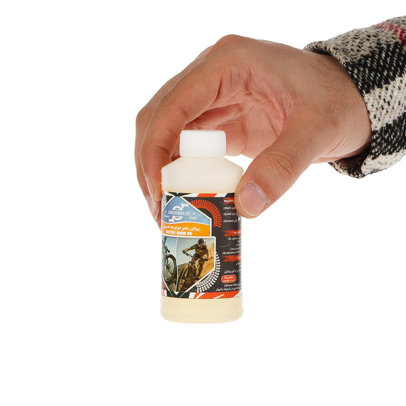 روغن زنجیر دوچرخه اندرسون مدل Z900 حجم 80 میلی لیتر بسته 62 عددی