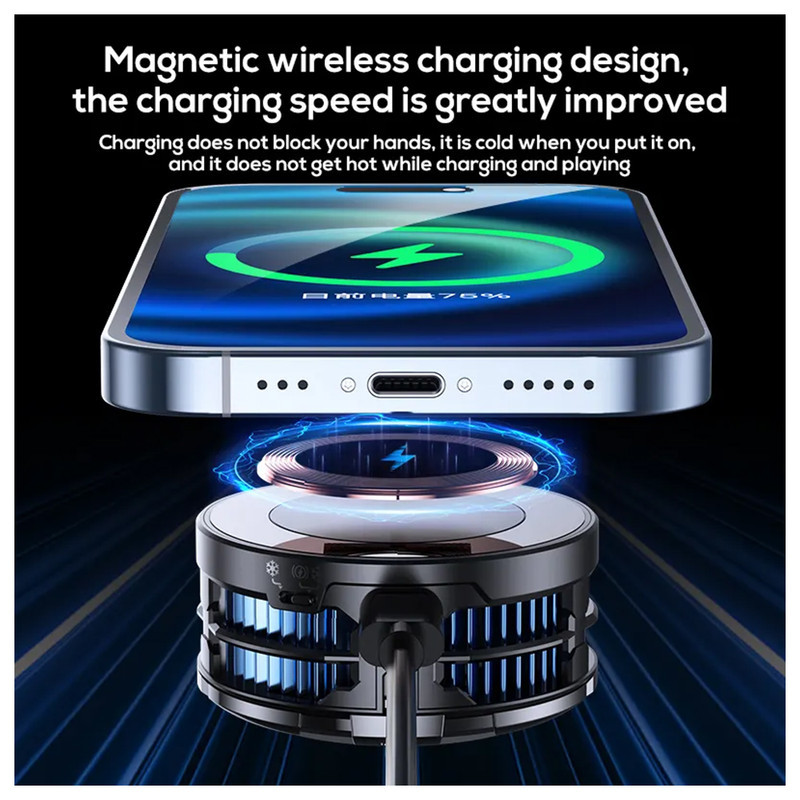 فن خنک کننده موبایل ممو مدل CX08-Wireless