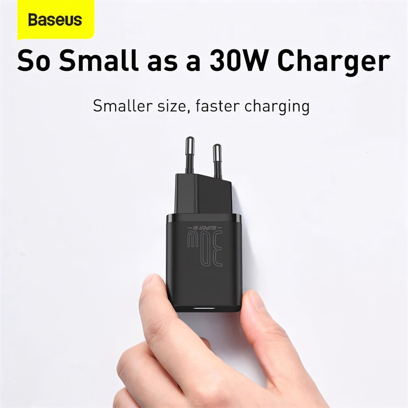 شارژر دیواری 30 وات بیسوس مدل B-J01 EU
