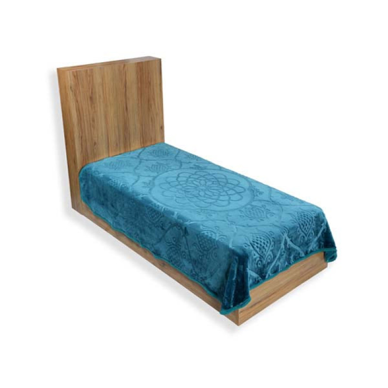 پتو 1 نفر نساجی لاله مهرگان مدل الوان  سایز 210x160x2 سانتی‌متر