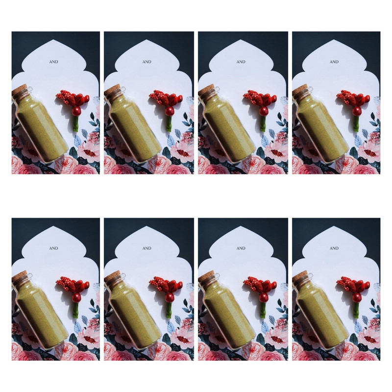 گیفت مدل حنا طرح کارت بسته 8 عددی