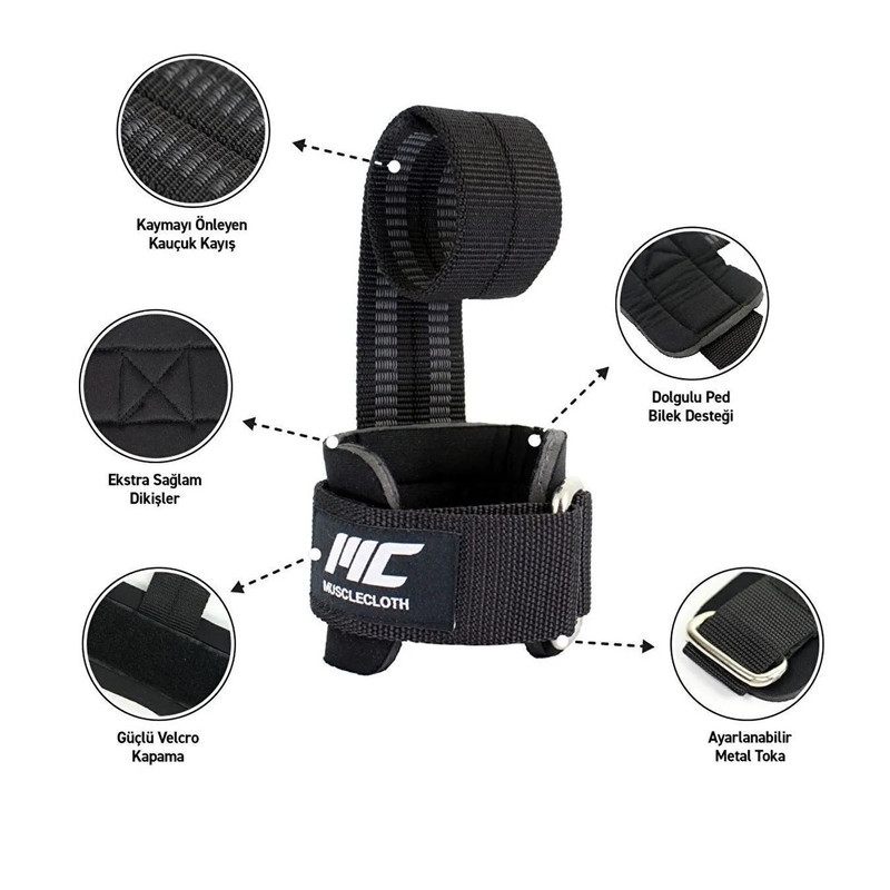 مچ بند ورزشی مدل لیفت دار Big Grip Pro بسته 2 عددی