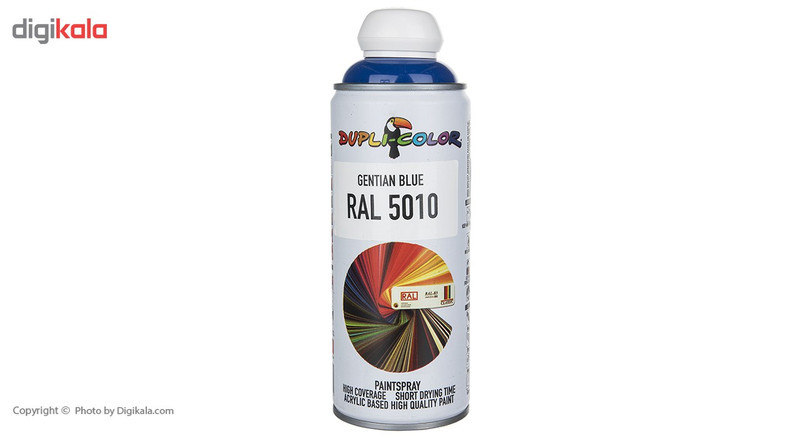 اسپری رنگ آبی دوپلی کالر مدل RAL 5010 حجم 400 میلی لیتر
