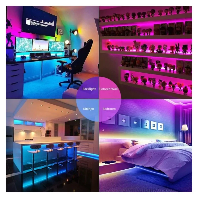 ریسه ال ای دی استریپ لایت مدل  5050SMD طول 5 متر