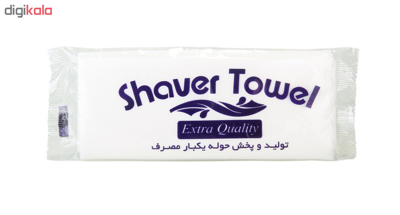حوله یکبار مصرف شاور مدل 85G40*80 بسته 100 عددی