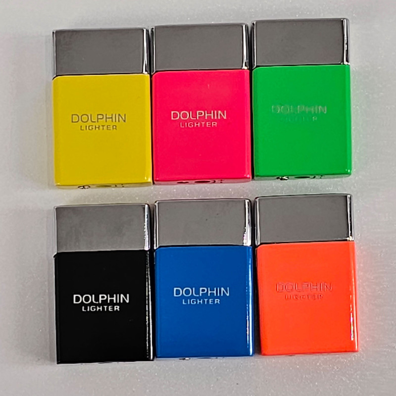 فندک دلفین مدل رنگی ریز کد DKD-1351