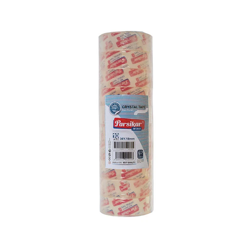 چسب نواری پارسیکار مدل JM3643 عرض 1.5 سانتی متر بسته 10 عددی