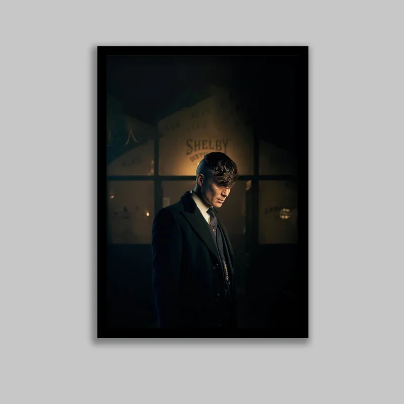 تابلو مدل تامی شلبی سریال پیکی بلایندرز Peaky Blinders کد LA-G10552-2