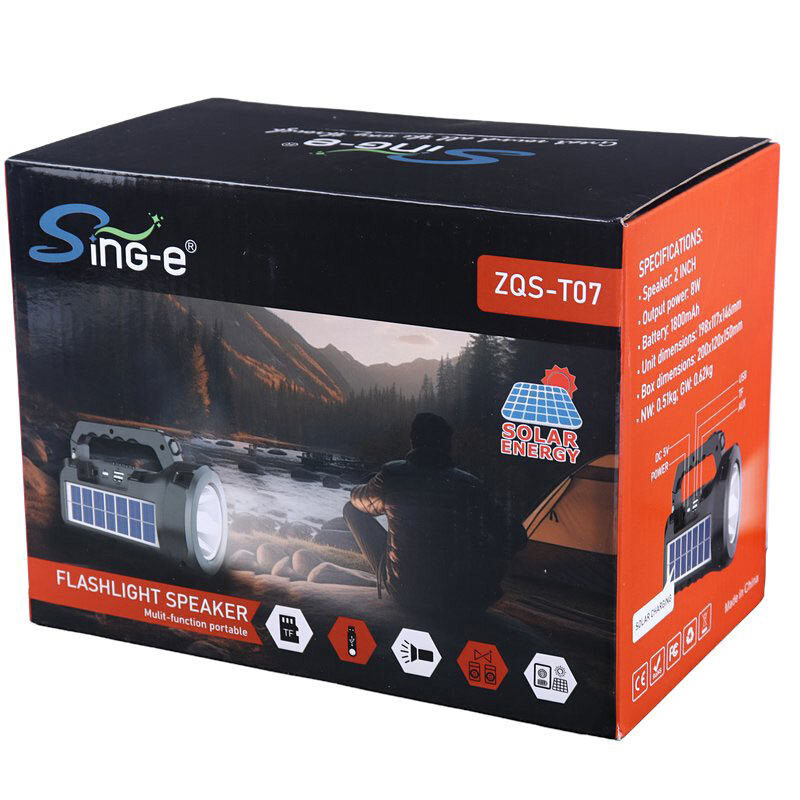 اسپیکر بلوتوثی قابل حمل سینگ ای مدل zqs t07