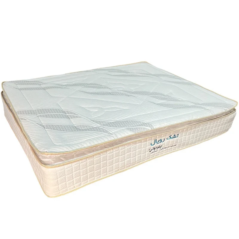 تشک رویال  مدل طبی فنری اولترا پلاس  سایز دو نفره سایز 160x200 سانتی متر