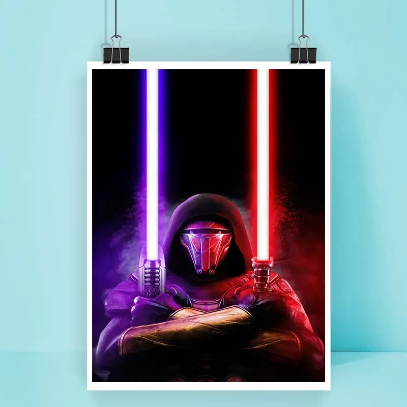 پوستر کارنيکا طرح جنگ ستارگان Star Wars کد 64493 مجموعه 8 عددی