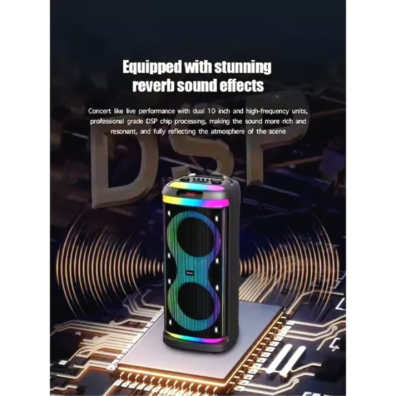 اسپیکر بلوتوثی قابل حمل برودو مدل BTS-2100