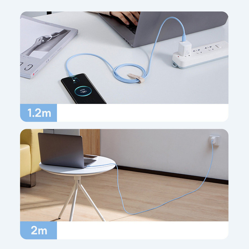 کابل USB-C باسئوس مدل CAGD030101 طول 2 متر