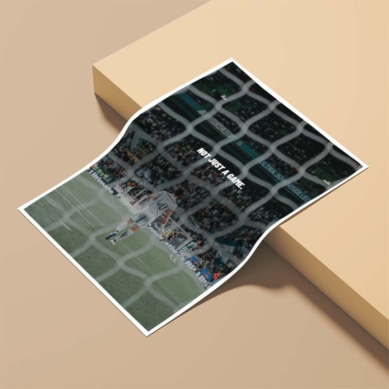 پوستر کارنيکا طرح عاشق فوتبال Football Lover کد 89401 مجموعه 8 عددی