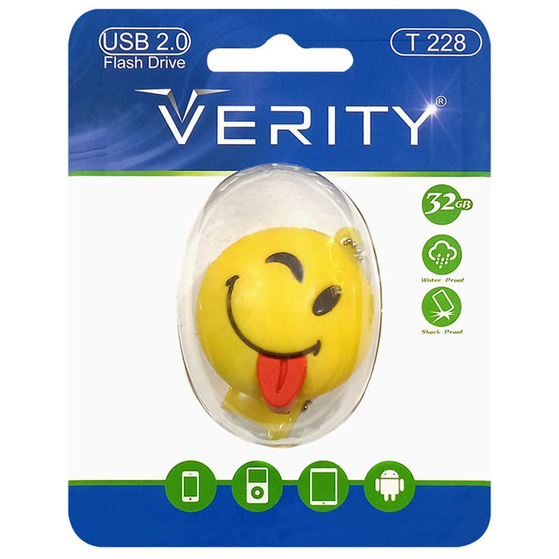 فلش مموری وریتی مدل T228 USB 2.0 ظرفیت 32 گیگابایت