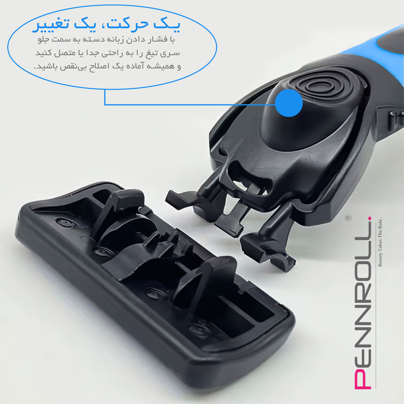 خود تراش پنرول مدل PRCL - PANDA Pro 6 - X2 بسته 2 عددی