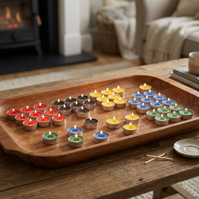 شمع وارمر پنت مکس مدل TeaLight بسته 50 عددی