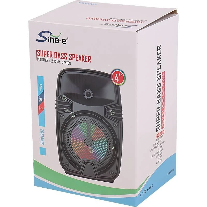 اسپیکر بلوتوثی مدل SING ZQS1461S BT