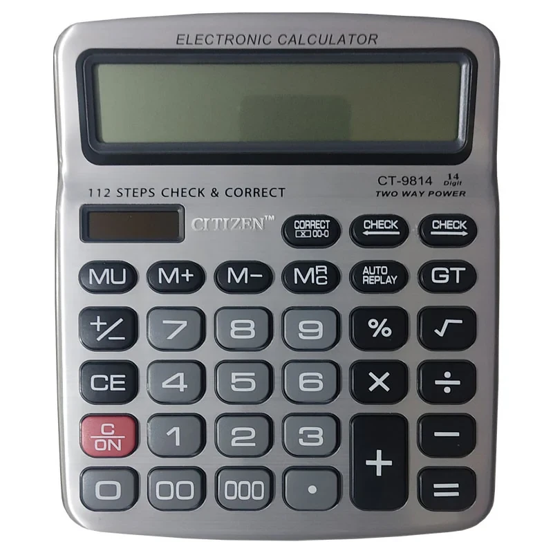 ماشین حساب سیتی زن مدل CT-9814
