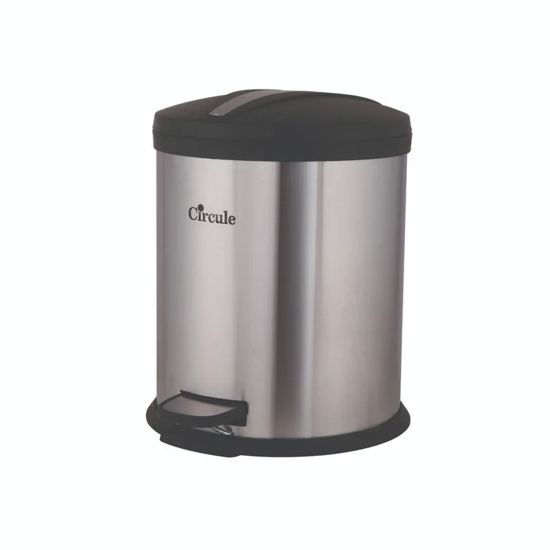 سطل زباله پدالی سیرکل مدل پلیمر کد L5