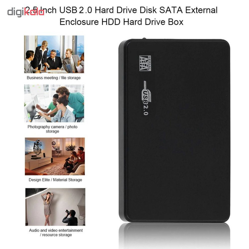 باکس تبدیل SATA به USB 2.0 مدل Super Slim