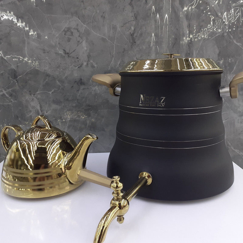ست کتری و قوری نزاز کد 3026