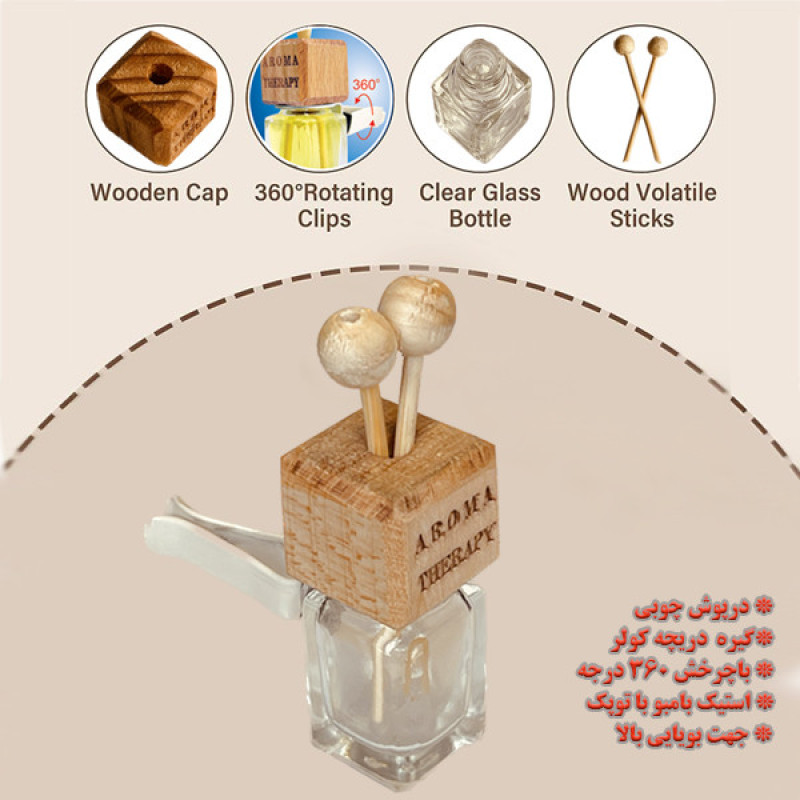 خوشبو کننده خودرو آروماتراپی مدل آدامس بادکنکی کدBG