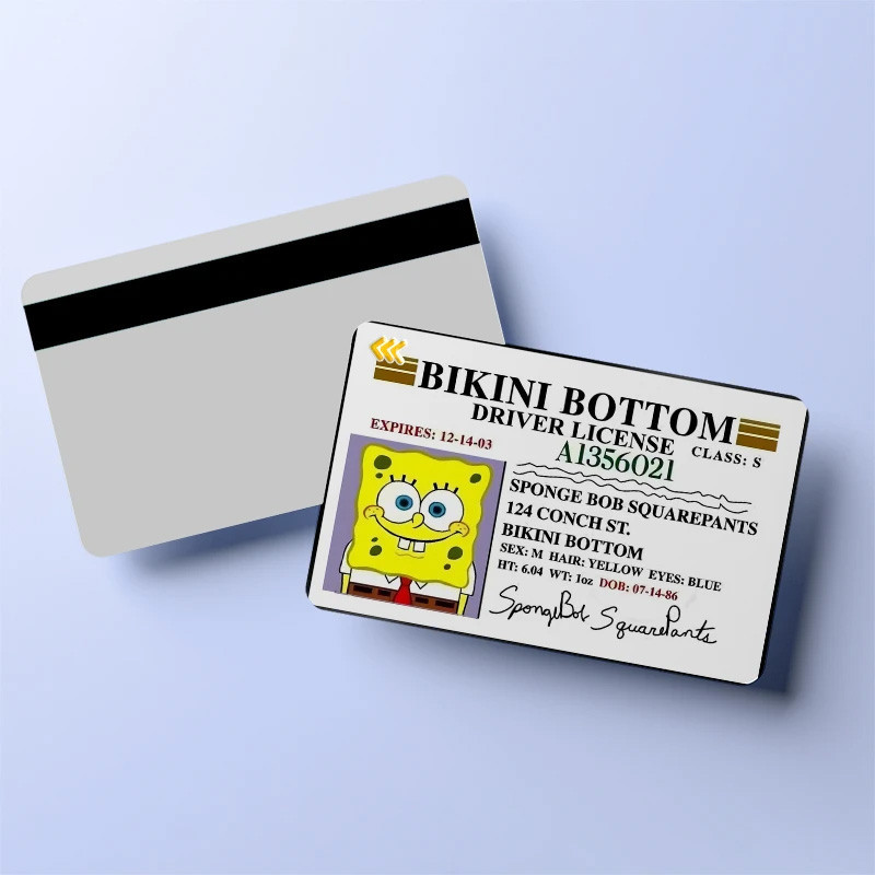 استیکر کارت مدل باب اسفنجی spongbob مجموعه 6 عددی