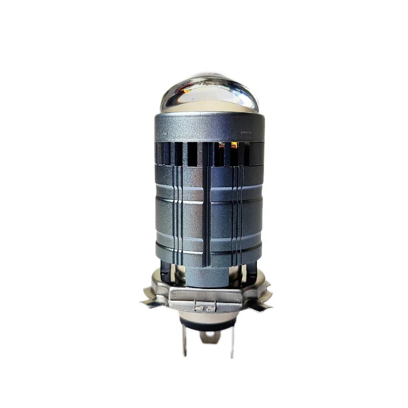 لامپ هدلایت لنز دار دو حالته موتور سیکلت مدل FERED LENS پایه H4