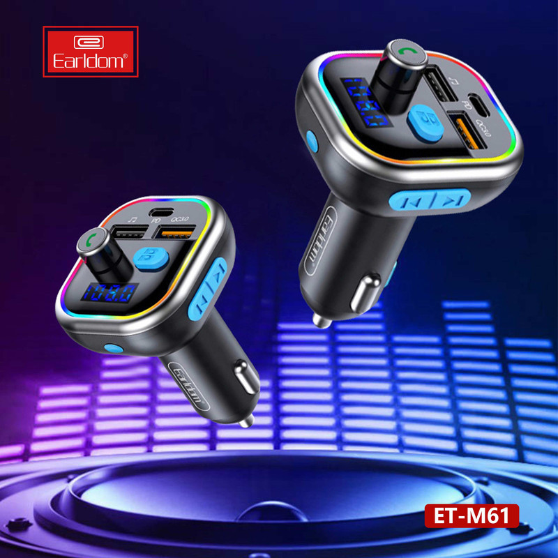 پخش‌کننده اف ام و شارژر فندکی خودرو ارلدام مدل M61