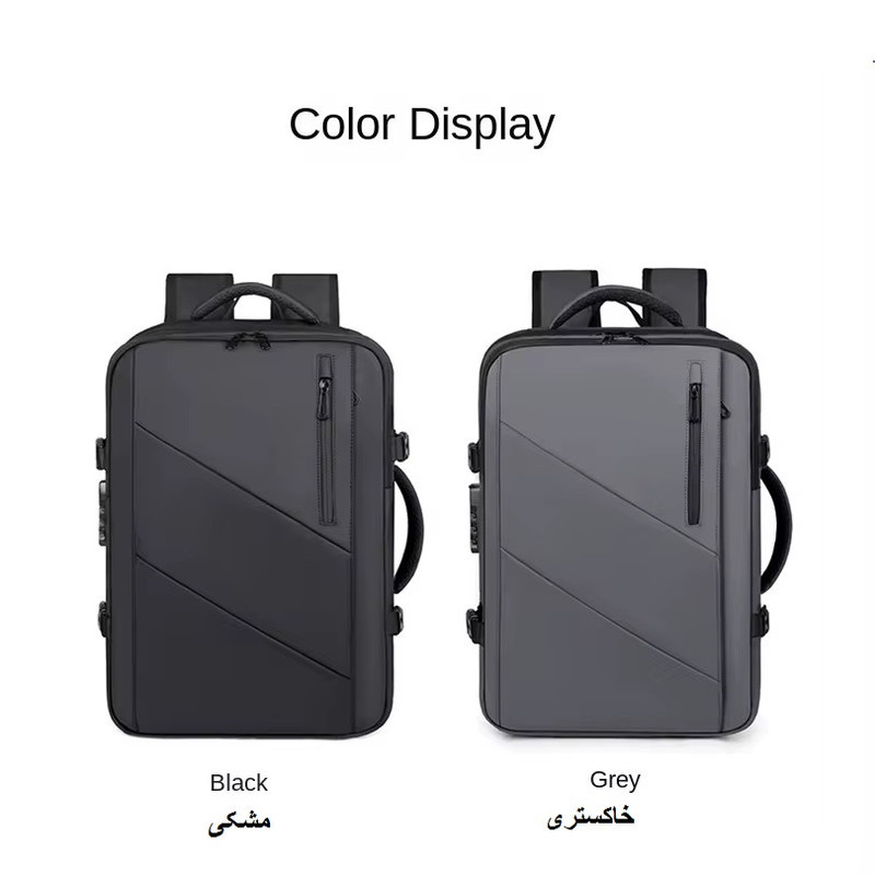 کوله پشتی لپ تاپ مدل وکیوم دار 2518 مناسب برای لپ تاپ 14.1 تا 15.6 اینچی