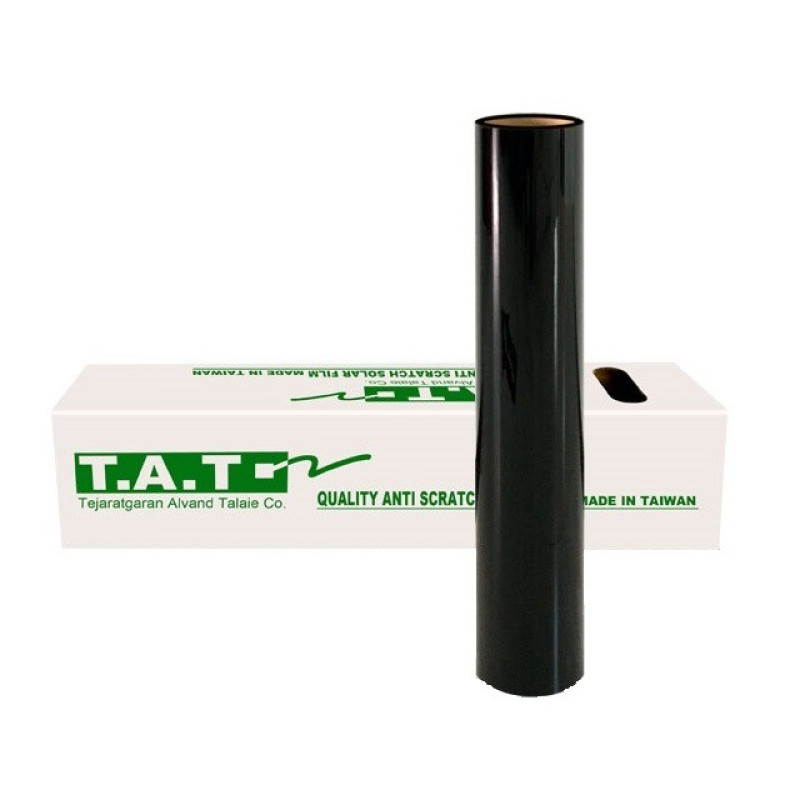 برچسب دودی شیشه خودرو تات مدل 2SRC-2BK35 رول 2 متری