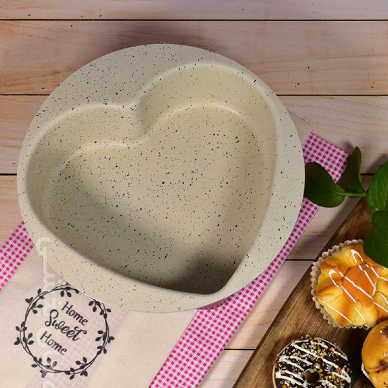 قالب کیک به گز مدل قلبی