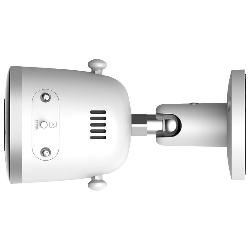 دوربین مداربسته بولت تحت شبکه آیمو مدل Bullet 2E 3MP با اتصال دوگانه وای فای و LAN، دید در شب رنگی تا 30 متر، میکروفن داخلی و پشتیبانی از کارت حافظه 512 گیگابایت