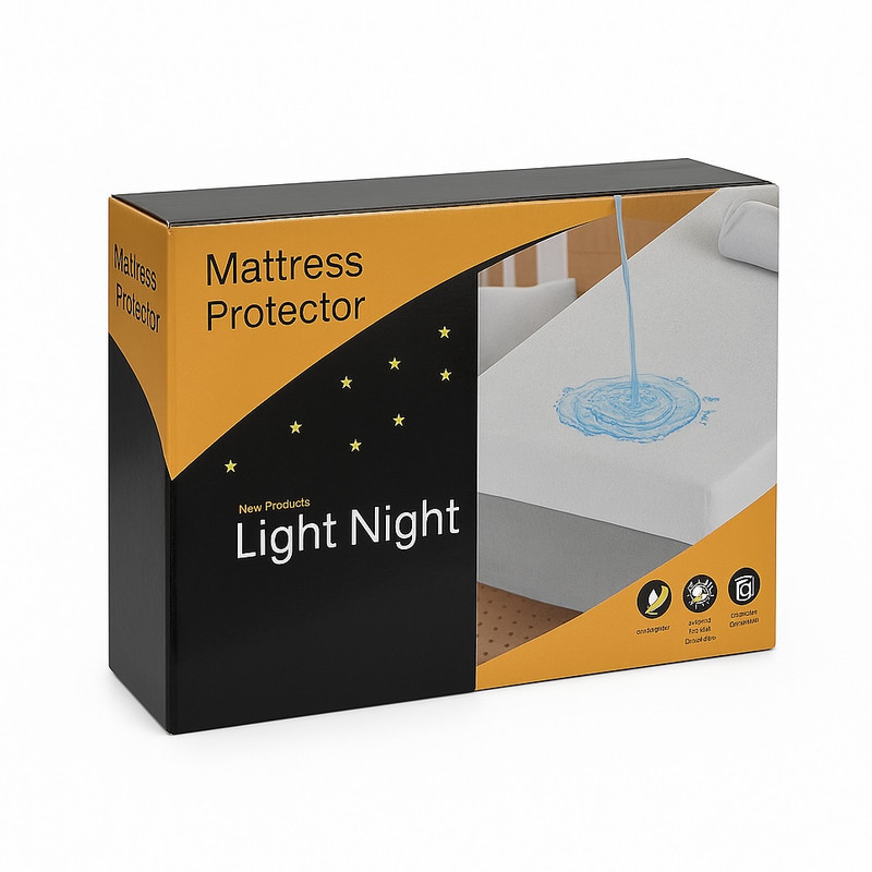 محافظ تشک لایت نایت مدل B ضدآب دونفره سایز 200x180 سانتی متر