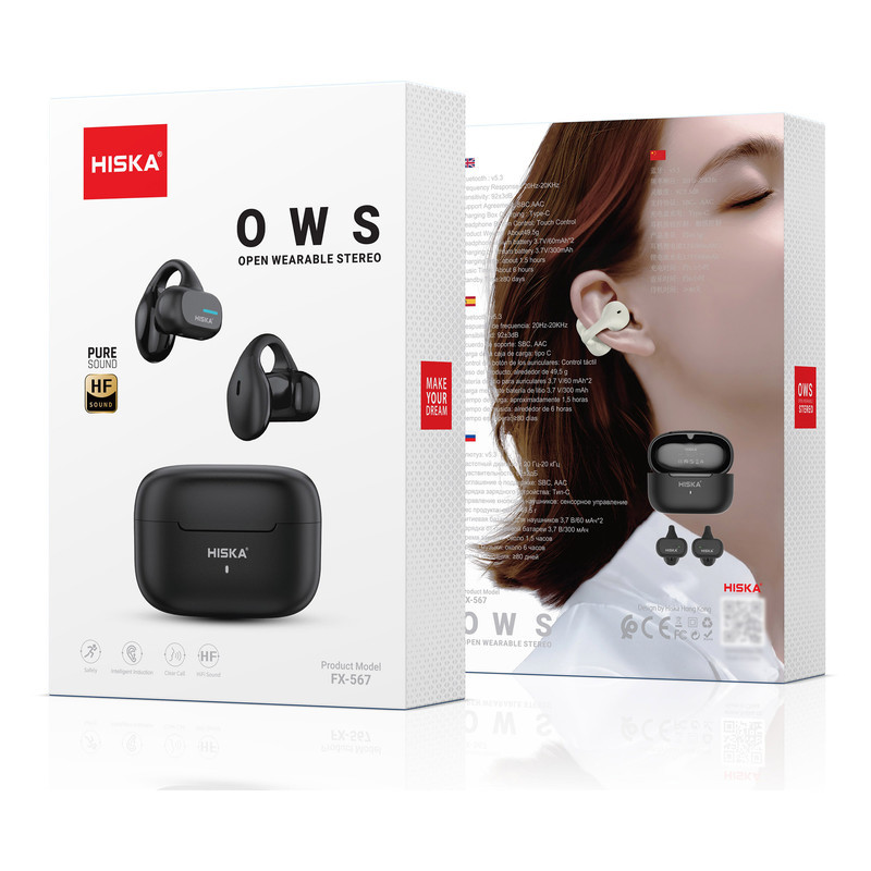 هدفون بلوتوثی هیسکا مدل FX-567